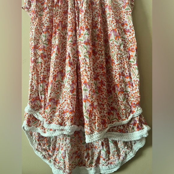Poupette St. Barth Floral Mini Dress medium luxe Revolve flowy beach fun chic - Picture 8 of 13